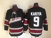 Anaheim Ducks 9 Kariya Black CCM Throwback Jersey,baseball caps,new era cap wholesale,wholesale hats